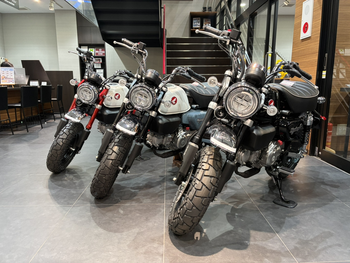 【モンキー１２５ 全カラー展示中！！】