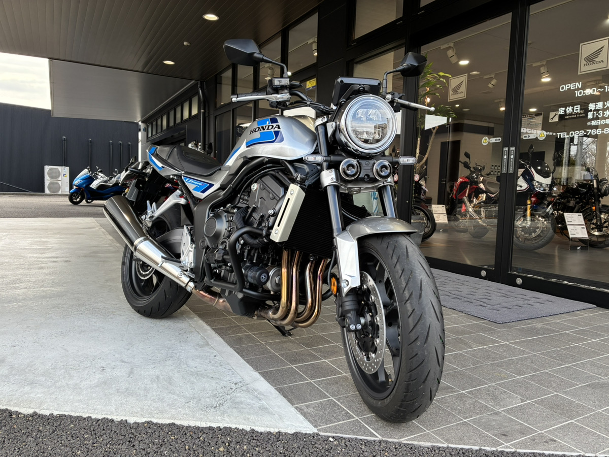 【CB1000F パイプエンジンガード取付】